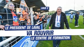 Ligue 2 : Le président de Laval explique sa volonté de rouvrir le centre de formation (qui sera payant)