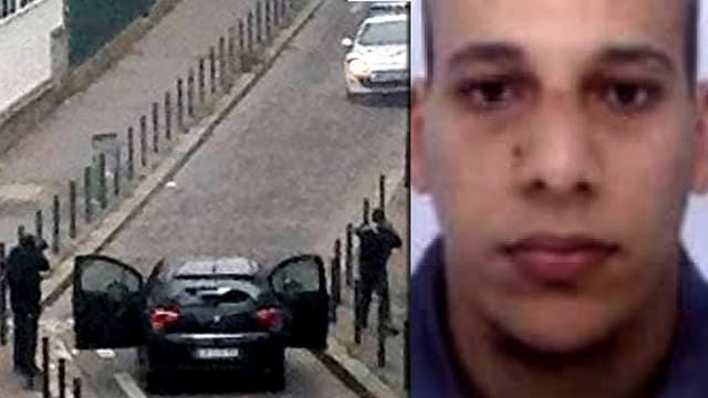 Chérif Kouachi, l'un des deux suspects de la fusillade de Charlie Hebdo.