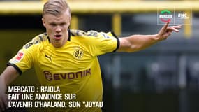 Mercato : Raiola fait une annonce sur l'avenir d'Haaland, son "joyau"
