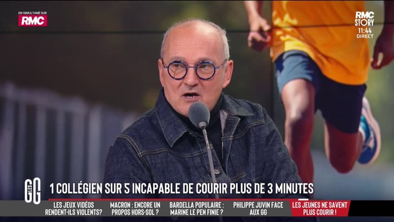 1 collégien sur 5 est incapable de courir plus de 3 minutes: la faute aux parents?