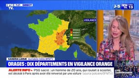 Orages : dix départements en vigilance orange - 01/06