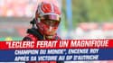 F1 : "Leclerc ferait un magnifique champion du monde", encense Roy après sa victoire au GP d’Autriche