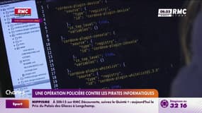 Une opération policière contre les pirates informatiques