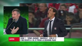 OM - OL : Ducrocq tacle Garcia et ne comprend pas la sortie de Reine-Adélaïde