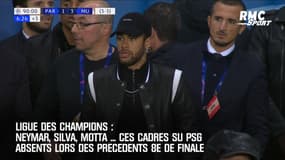 Ligue des champions: Neymar, Silva, Motta... Ces cadres du PSG absents en huitièmes