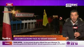 Les agriculteurs face au géant Danone