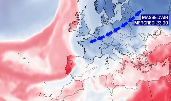 Les températures vont chuter cette semaine en raison de la prédominance d'un flux de secteur Ouest venu de Russie, nommé le "Moscou-Paris". Les températures vont chuter cette semaine en raison de la prédominance d'un flux de secteur Ouest venu de Russie, nommé le "Moscou-Paris".