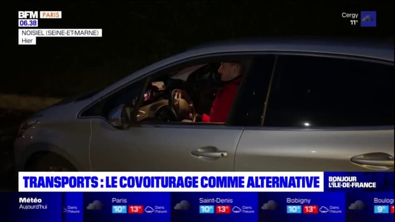 Galère dans les transports en Ile-de-France: le covoiturage comme alternative