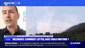 Risque d'incendie en France: "Nous sommes prêts", affirme Sylvain Besson, directeur départemental adjoint des pompiers de l’Hérault