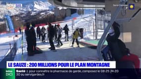 Le Sauze: Renaud Muselier présente le plan montagne 