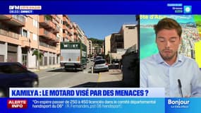 Mort de Kamilya: le motard visé par des menaces?