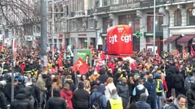 Image d'illustration - Environ 70.000 personnes ont manifesté ce mardi 31 janvier dans les rues de Lille, selon la CGT.