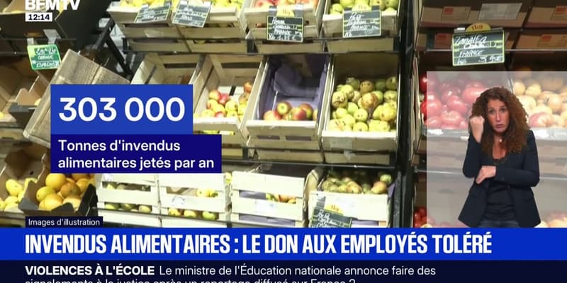 300.000 tonnes d'aliments jetés par an: les salariés des supermarchés pourront bientôt récupérer les invendus alimentaires