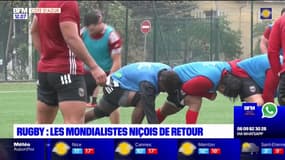 Les rugbymen du stade niçois de retour après la Coupe du monde