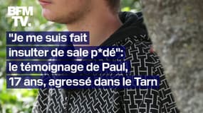 Paul, 17 ans, raconte avoir été roué de coups parce qu'il "aime les hommes"