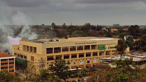 Le centre commercial Westgate de Nairobi a été pris d'assaut pendant quatre jours par des Shebabs.
