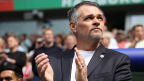 Willy Sagnol lors du match Géorgie-République tchèque à l'Euro, le 22/06/2024