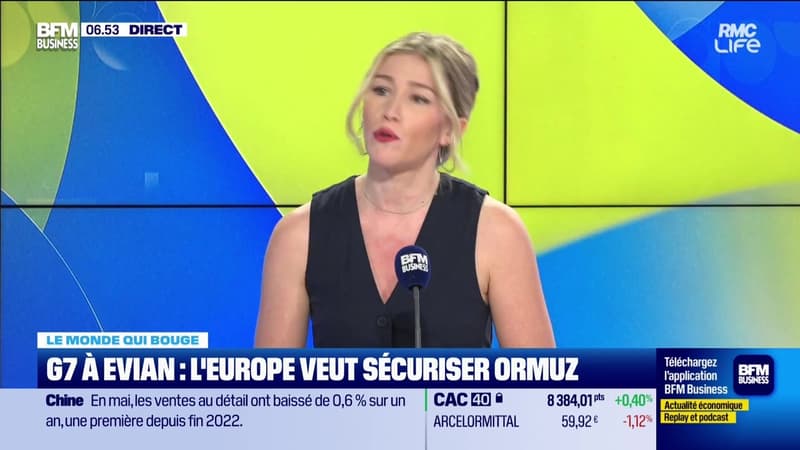 Annalisa Cappellini : G7 à Évian, l'Europe veut sécuriser Ormuz - 16/06