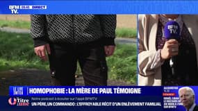 "J'ai peur des représailles", confie la mère de Paul, un adolescent de 17 ans victime d'une agression homophobe