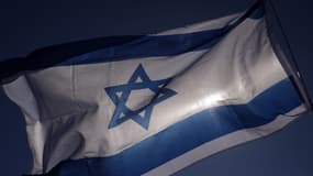 Photo d'illustration du drapeau d'Israël 