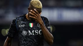Victor Osimhen avec Naples.