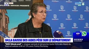 Alpes-de-Haute-Provence: Éliane Bareille s'inquiète de la baisse des aides pour le département