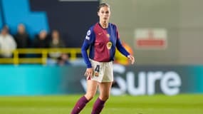 Mapi Leon avec le FC Barcelone, le 9 octobre 2024