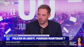 "On est soulagés de cette décision": Julien Schenardi (secrétaire national délégué Alliance Île-de-France) réagit à la libération sous contrôle judiciaire du policier auteur du tir qui a tué Nahel