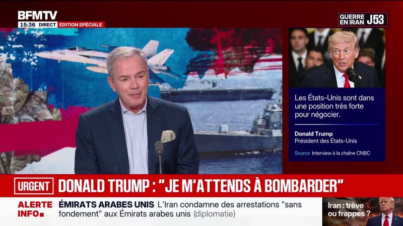 Guerre au Moyen-Orient: "On peut se demander si Donald Trump n'est pas en train de tomber dans un piège tendu sciemment par les Iraniens", déclare Jean-Jacques Roche