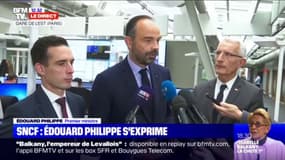 SNCF: le Premier ministre Édouard Philippe évoque "un détournement du droit de retrait"