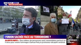 Lutte contre l'islamisme: pour Manuel Valls, "Jean-Luc Mélenchon a sa part de responsabilité dans cette lâcheté qu'il y a eu d'une part de la gauche"