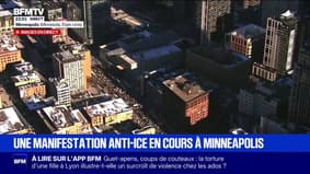 Une manifestation anti-ICE est en cours à Minneapolis et la tension ne retombe pas