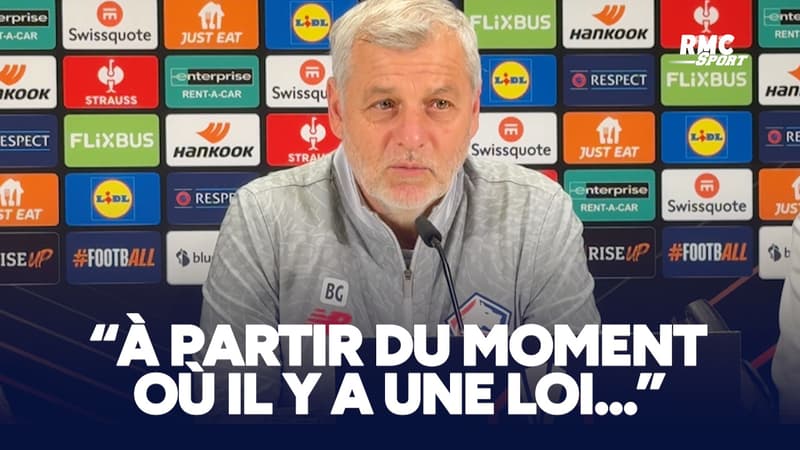 Young Boys - Lille : â€œÃ€ partir du moment oÃ¹ il y a une loi, Ã§a me paraÃ®t logique...