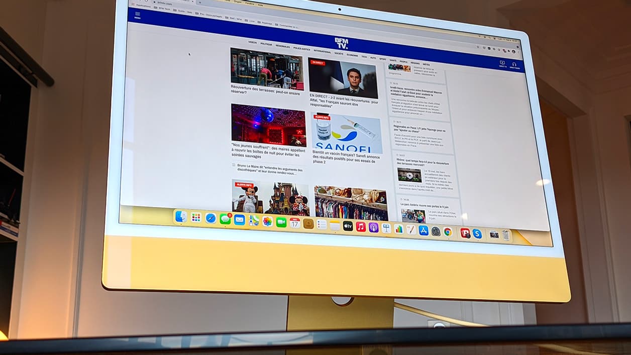 L'iMac 24 pouces (2021) d'Apple