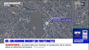 Val-d'Oise: un homme meurt à trottinette à Enghien-les-Bains