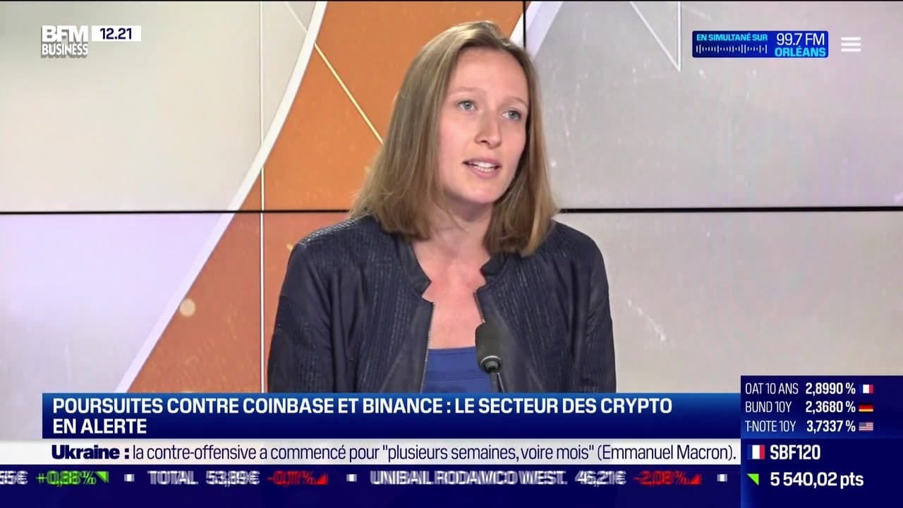 Claire Balva (Consultante indépendante): Poursuites contre Coinbase et  Binance, les crypto en alerte - 13/06