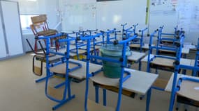 Les salles de classe de l'école de Hesdigneul-lès-Boulogne ont été inondées au moment de la tempête Ciaran.