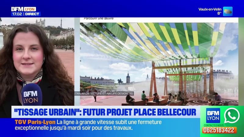 Les images du projet de réaménagement de la place Bellecour à Lyon