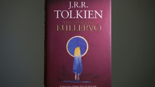 Un exemplaire de "The Story of Kullervo" de Tolkien, qui paraît au éditions HarperCollins jeudi 27 août en Grande-Bretagne