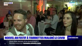 Tourrettes: un nouvel an festif malgré le Covid 