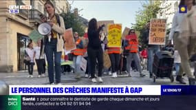 Gap: une centaine de professionnels de la petite enfance ont manifesté ce matin