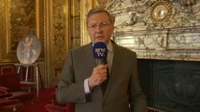 Philippe Bas au micro de BFMTV ce mardi.