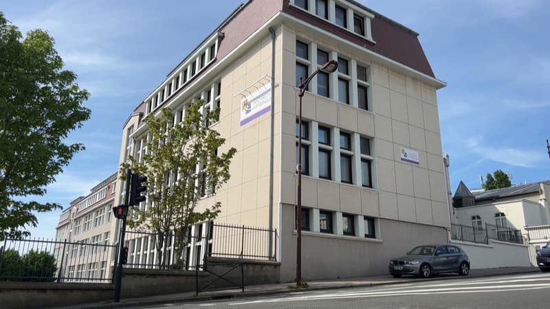 Le collège-lycée catholique Nazareth-Haffreingue à Boulogne-sur-Mer (Pas-de-Calais) en mai 2025.