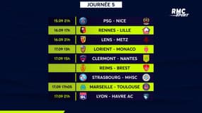 Ligue 1 : Le programme tv complet de la 5e journée