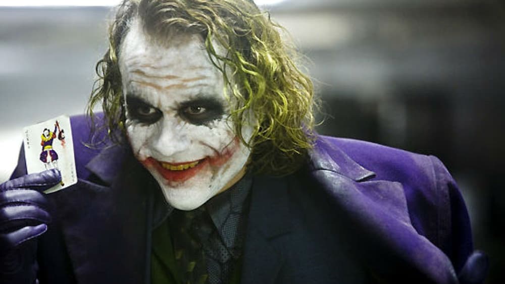 Heath Ledger dans The Dark Knight Heath Ledger dans The Dark Knight