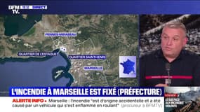 Story 4 : Incendie à Marseille, un quartier reste toujours inaccessible à Pennes-Mirabeau - 09/07