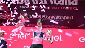 Remco Evenepoel, maillot rose du Giro