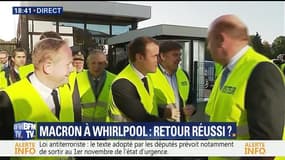 Emmanuel Macron à Whirlpool: un retour réussi ?
