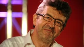 Le porte-voix du parti de gauche, Jean-Luc Mélenchon, le 30 août 2015 à Toulouse