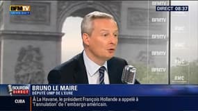 Bruno Le Maire face à Jean-Jacques Bourdin en direct